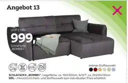 Mömax Schlafsofa bombei Angebot