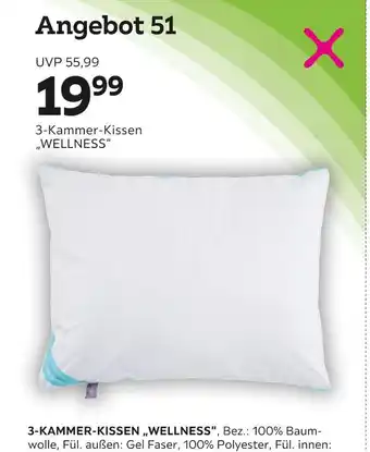Mömax 3-kammer-kissen „wellness“ Angebot