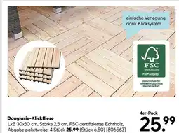 Hellweg Douglasie-klickfliese Angebot