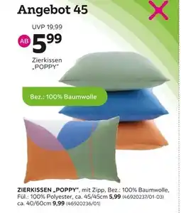 Mömax Zierkissen poppy Angebot