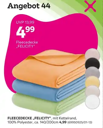 Mömax Fleecedecke felicity Angebot