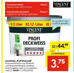Hellweg Vincent innenfarbe „profi deckweiß“ Angebot
