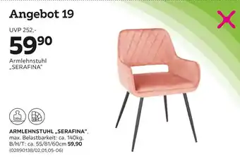 Mömax Armlehnstuhl serafina Angebot