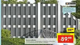 Hellweg Hartmann holz zaunserie „wpc/alu“ Angebot