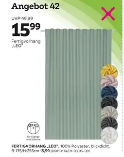 Mömax Fertigvorhang leo Angebot