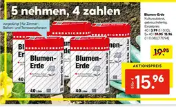 Hellweg Basic blumen-erde Angebot
