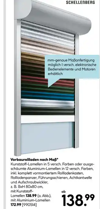 Hellweg Schellenberg vorbaurollladen nach maß Angebot