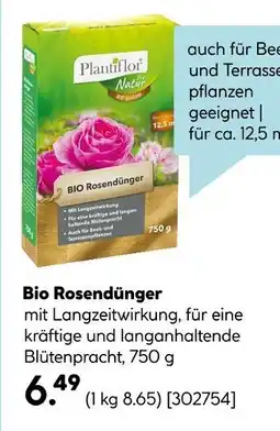 Hellweg Plantiflor bio rosendünger Angebot