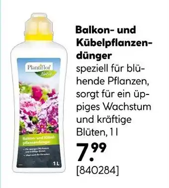 Hellweg Plantiflor balkon- und kübelpflanzendünger Angebot