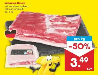 Netto Marken-Discount Schweine Bauch 2kg Angebot