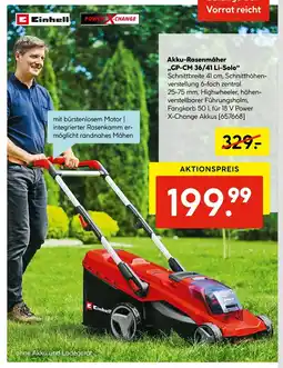Hellweg Einhell akku-rasenmäher „gp-cm 36/41 li-solo“ Angebot