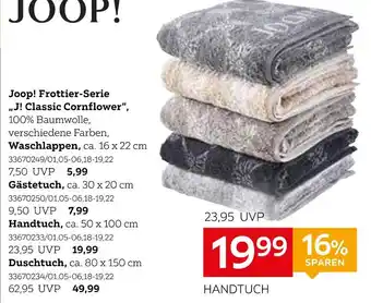XXXLutz Joop! frottier-serie „j! classic cornflower“ Angebot
