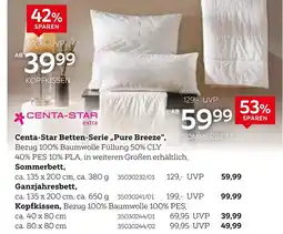 XXXLutz Centa-star betten-serie „pure breeze“ Angebot