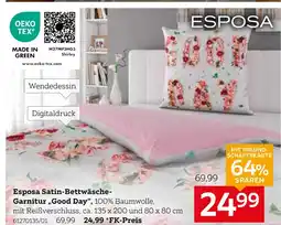 XXXLutz Esposa satin-bettwäsche-garnitur „good day“ Angebot
