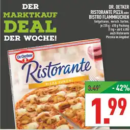 Marktkauf Dr. oetker ristorante pizza oder bistro flammkuchen Angebot