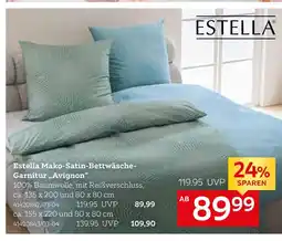XXXLutz Estella mako-satin-bettwäsche-garnitur „avignon“ Angebot