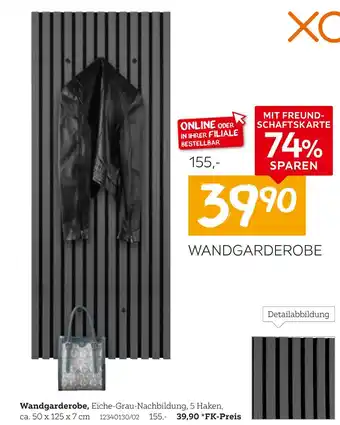 XXXLutz Xora wandgarderobe Angebot