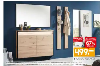 XXXLutz Garderobenset 4-teilig Angebot