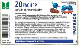 Marktkauf Payback thekeneinkäufe Angebot