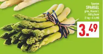 Marktkauf Spargel grün Angebot