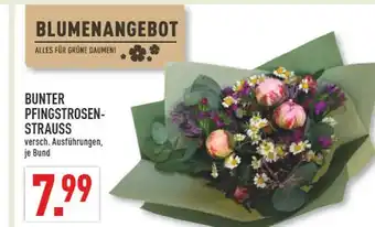 Marktkauf Bunter pfingstrosenstrauss Angebot