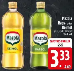 Edeka Mazola Raps- oder Keimöl Angebot