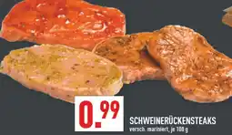 Marktkauf Schweinerückensteaks Angebot