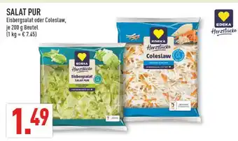 Marktkauf Edeka eisbergsalat oder coleslaw Angebot