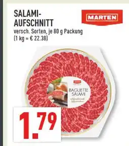 Marktkauf Marten salami-aufschnitt Angebot