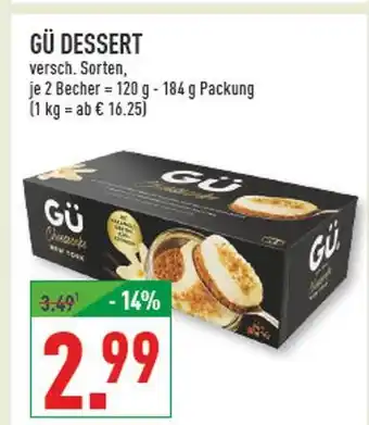 Marktkauf Gü dessert Angebot