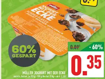 Marktkauf Müller joghurt mit der ecke Angebot