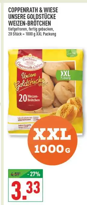 Marktkauf Coppenrath & wiese unsere goldstücke weizen-brötchen Angebot