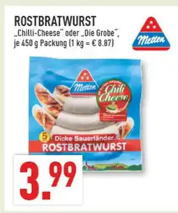 Marktkauf Metten rostbratwurst Angebot
