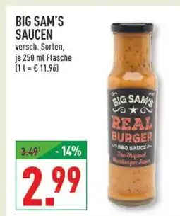 Marktkauf Big sam's saucen Angebot