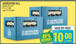 Marktkauf Bayreuther brauhaus bayreuther hell Angebot