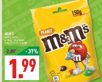 Marktkauf M&m's peanut Angebot