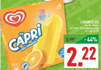 Marktkauf Langnese eis Angebot