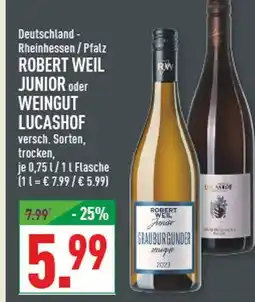 Marktkauf Robert weil junior robert weil junior oder weingut lucashof Angebot