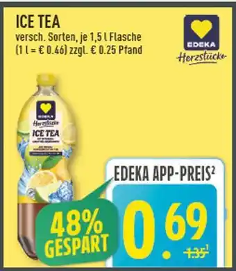 Marktkauf Edeka ice tea Angebot