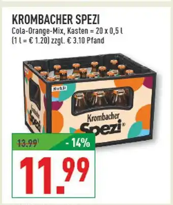 Marktkauf Krombacher spezi Angebot