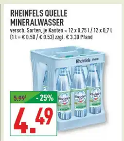 Marktkauf Rheinfels mineralwasser Angebot