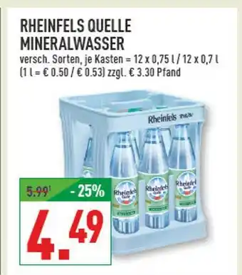 Marktkauf Rheinfels mineralwasser Angebot