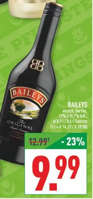 Marktkauf Baileys the original irish cream Angebot