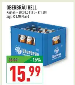 Marktkauf Oberbräu hell Angebot