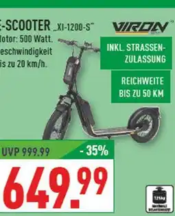 Marktkauf Viron e-scooter „xi-1200-s“ Angebot