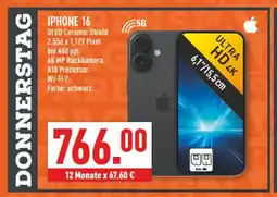 Marktkauf Apple iphone 16 Angebot