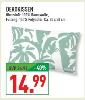 Marktkauf Dekokissen Angebot