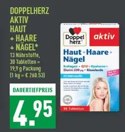 Marktkauf Doppelherz doppelherz aktiv haut + haare + nägel Angebot