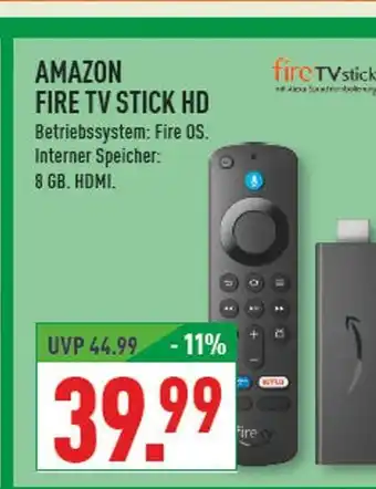 Marktkauf Amazon fire tv stick hd Angebot