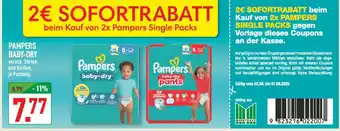 Marktkauf Pampers baby-dry Angebot